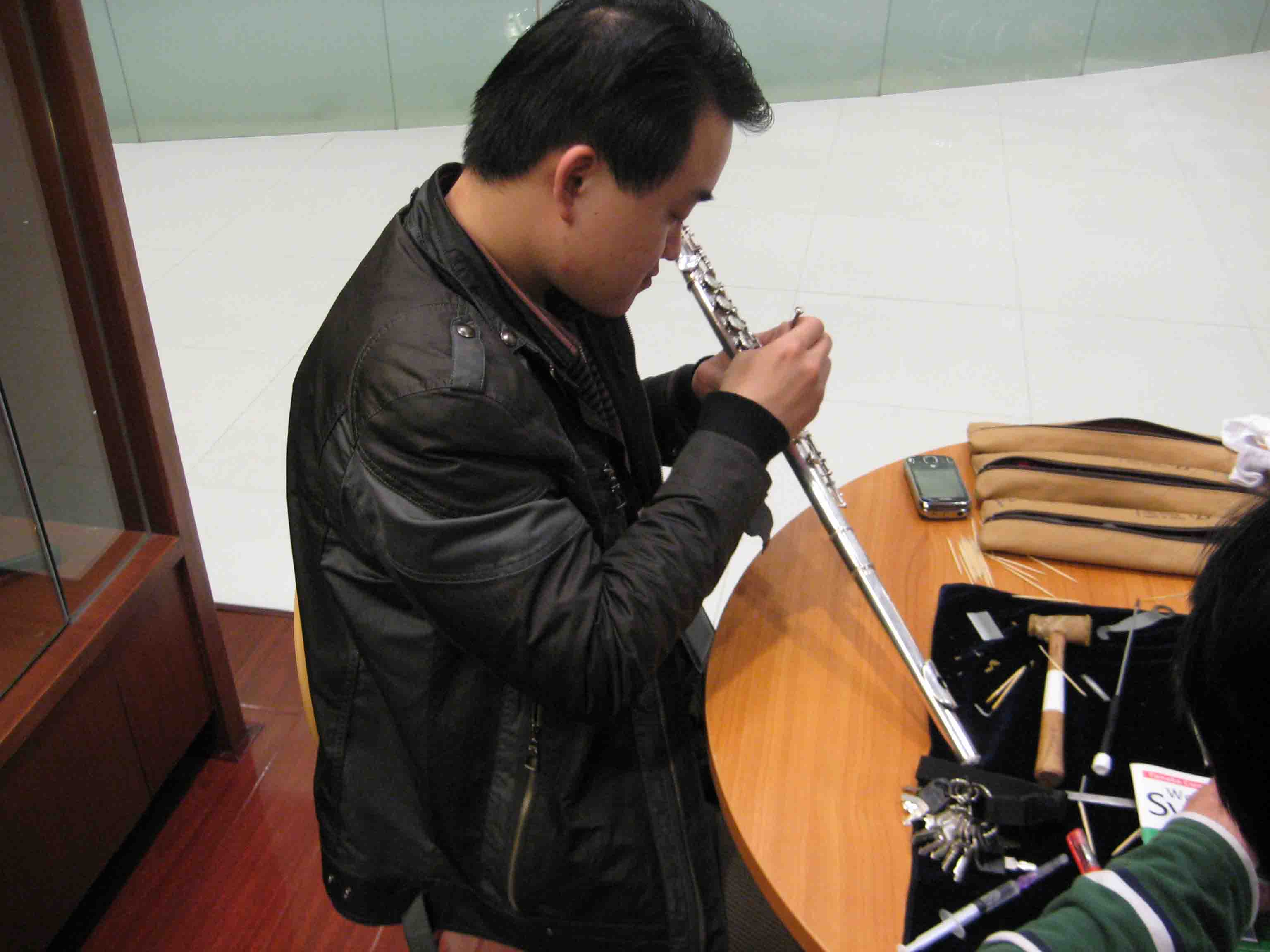 上海Academy长笛乐团新成员考核在雅马哈乐器音响（中国）投资有限公司 EGG HALL举行 