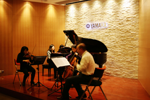 雅马哈新办公室音乐厅举办室内小型音乐会 