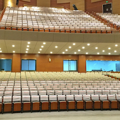 洛阳广播电视中心——1500平米演播厅采用雅马哈 CL 系列数字调音台